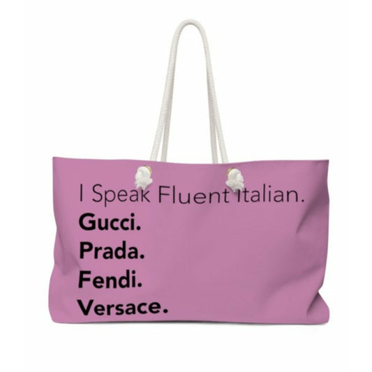Fluent Italian Tote